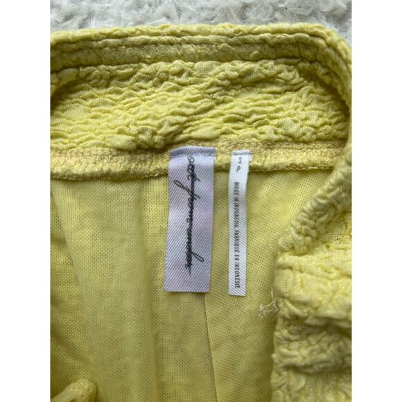 Urban Outfitters Out From Under Yellow Textured Bike Shorts Size Small - Picture 6 of 6